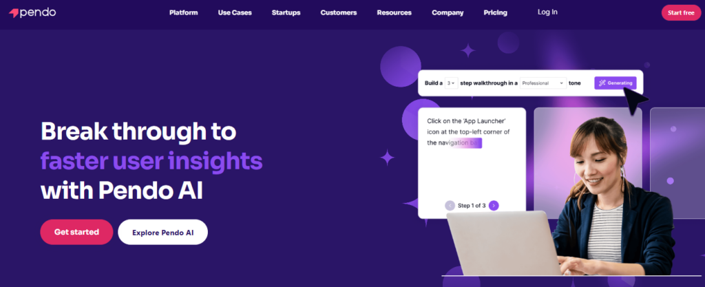 Best tools supporting personalized onboarding - #3 Pendo