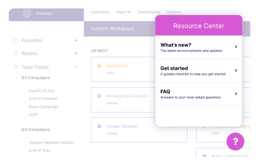 product tour software pendo