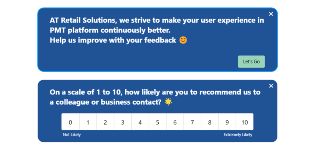 Tracking NPS Score - Retail solutions example