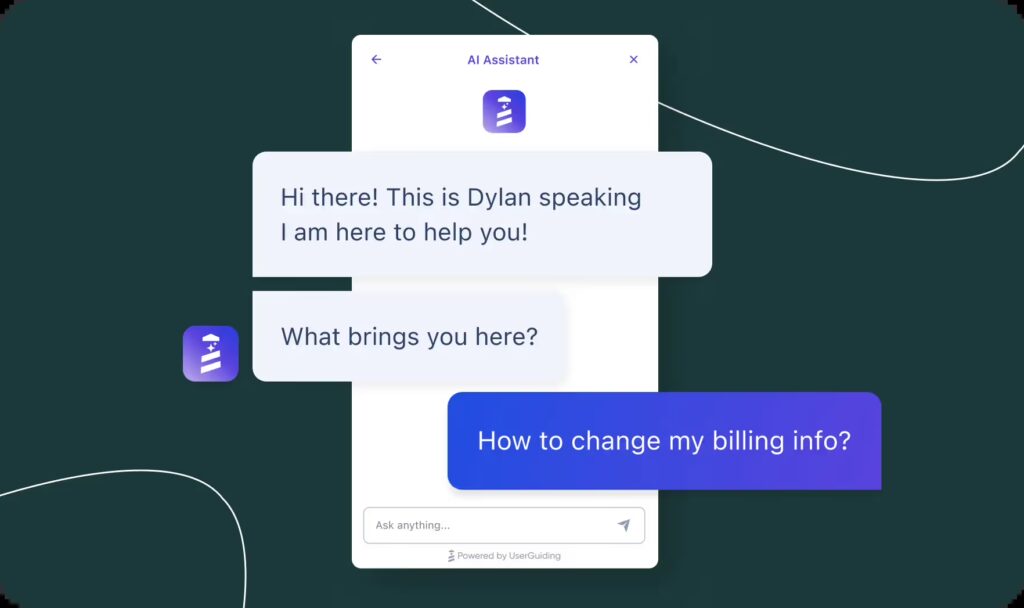 UserGuiding AI assistant