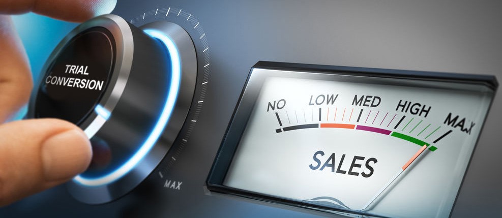 image of a gauge going from low to high