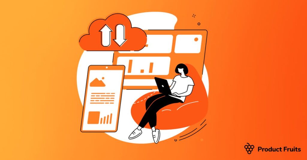 cartoon looking at ananlytics