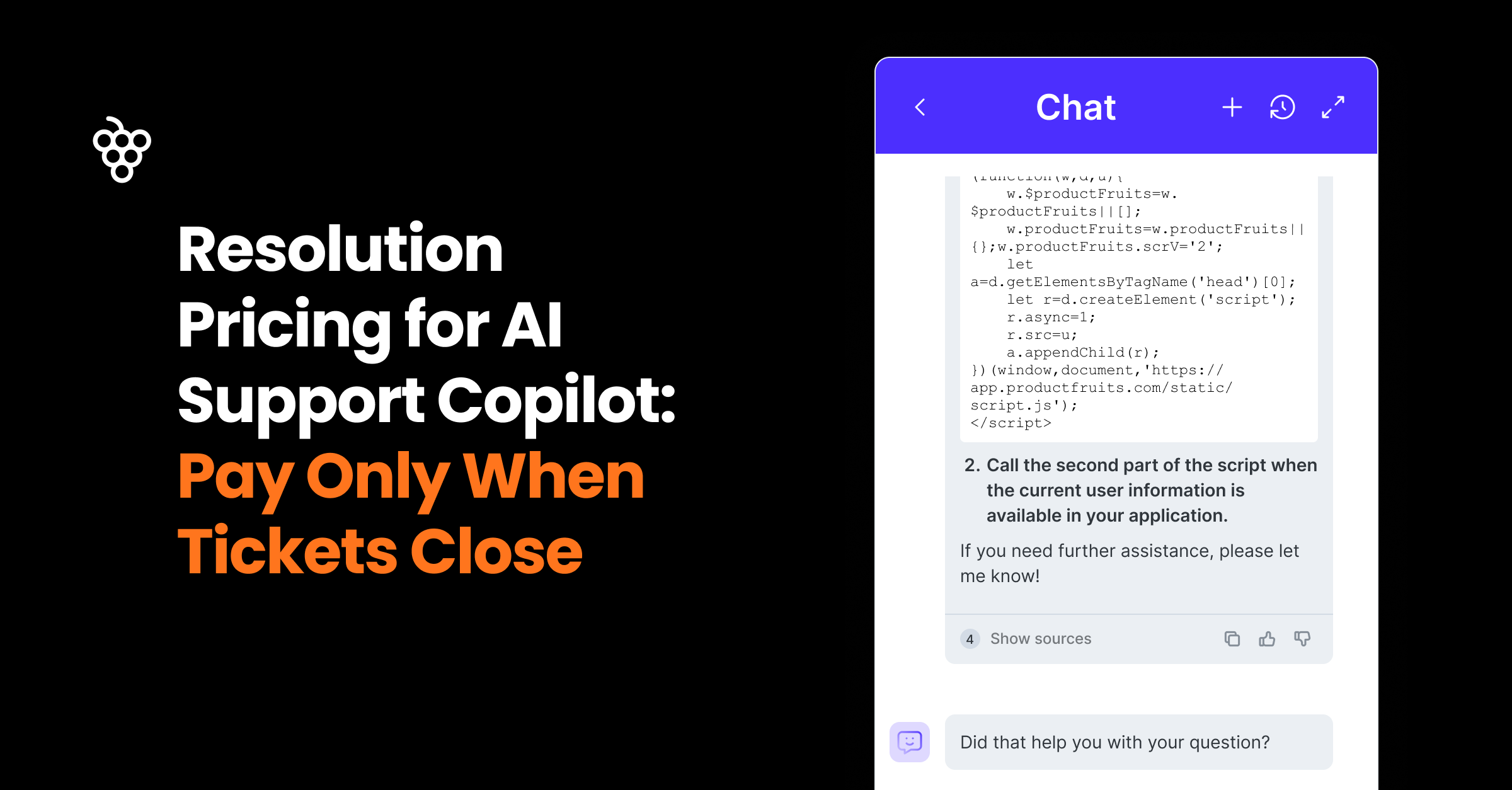 resolution pricing for AI copilot
